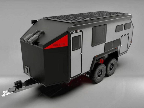 Bruder giới thiệu mẫu xe kéo cắm trại EXP-8 độc đáo