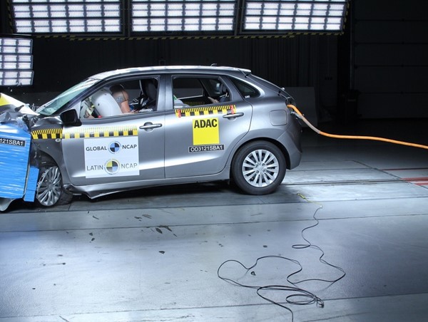 Suzuki Baleno đạt 0 sao trong các bài kiểm tra an toàn