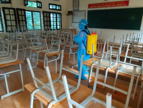 Huyện Ba Vì: Chỉ có học sinh khối 9 đi học trực tiếp