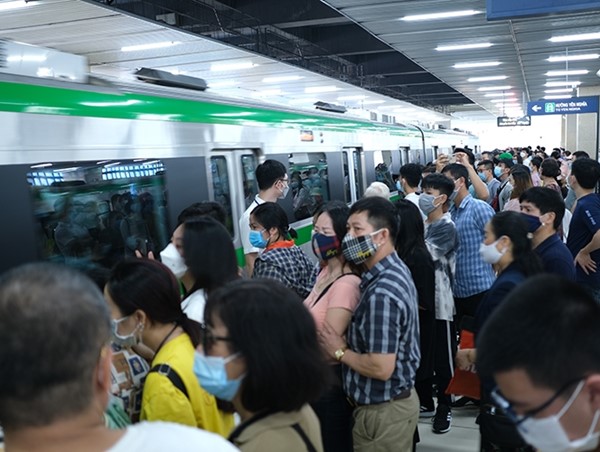 Đảm bảo công tác phòng, chống dịch trên tuyến đường sắt đô thị Cát Linh - Hà Đông