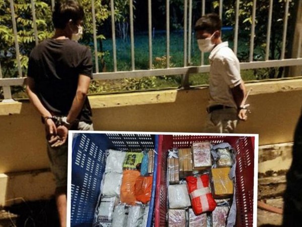 Phát hiện 24kg ma tuý trong xe tải chở xoài