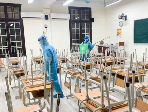 Hà Nội hướng dẫn xử lý khi phát hiện F0, F1, F2 tại trường học