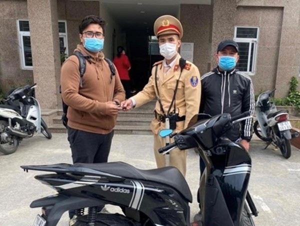 Tìm lại được xe SH sau 17 ngày bị đánh cắp