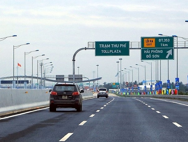 Đề xuất cao tốc Hà Nội-Hải Phòng chỉ thu phí điện tử không dừng