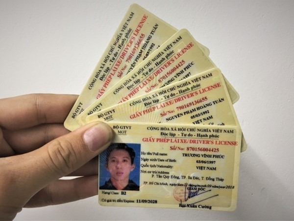Xử lý vi phạm đối với việc gian dối trong khai báo về giấy phép lái xe