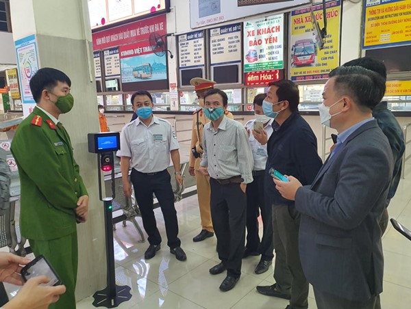 Hà Nội: Lắp thêm máy quét mã QR phòng, chống dịch tại các bến xe 