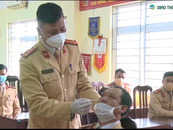 Lực lượng CSGT chủ động triển khai các biện pháp phòng, chống dịch