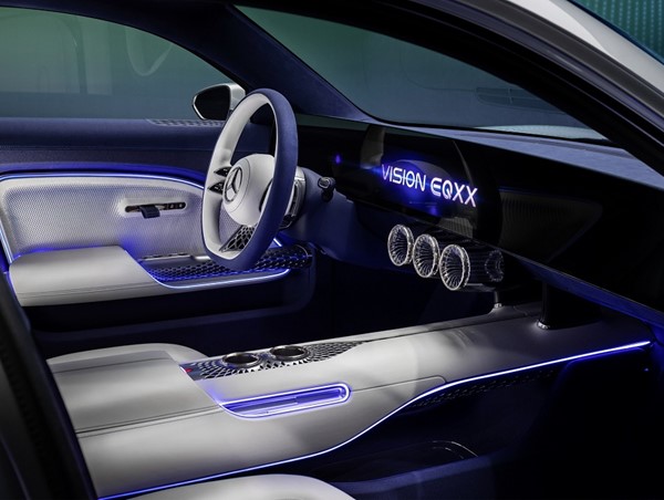 Mercedes EQXX Concept mới có phạm vi hoạt động lên đến 1000km