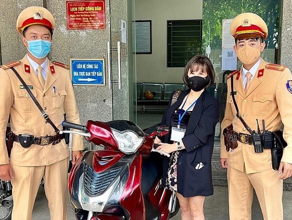 Mất xe Honda SH sau 3 năm bất ngờ được CSGT báo tin vui