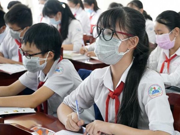 Hà Nội: Từ ngày 8/2, học sinh từ lớp 7 đến lớp 12 đi học trực tiếp