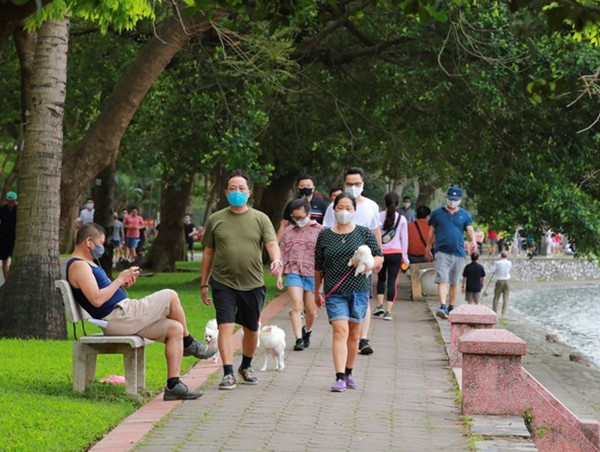 Hà Nội: Các xã, phường ở vùng xanh giảm, vùng vàng tăng