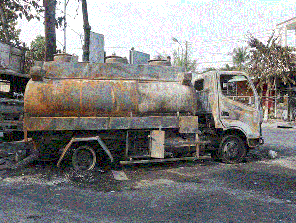 Bộ trưởng Nguyễn Văn Thể gửi Thư khen tài xế dũng cảm điều khiển xe bốc cháy khỏi cây xăng