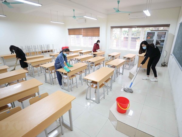 Hà Nội chuẩn bị điều kiện tổ chức bán trú khi học sinh đi học trở lại