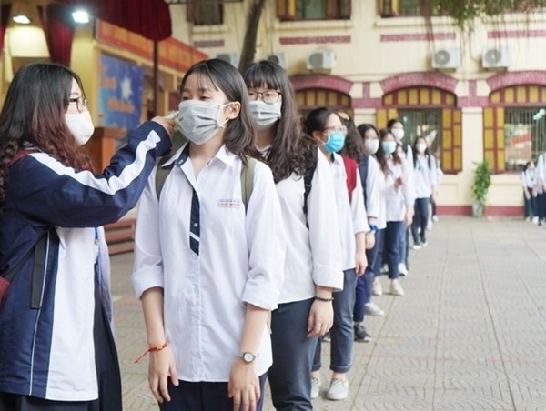 Hà Nội: Học sinh từ lớp 7 đến lớp 12 vẫn học trực tiếp