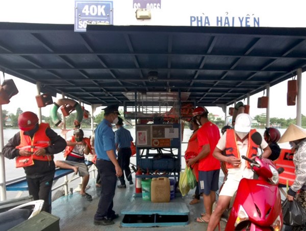 Tăng cường bảo đảm an toàn vận tải hành khách đường thủy nội địa