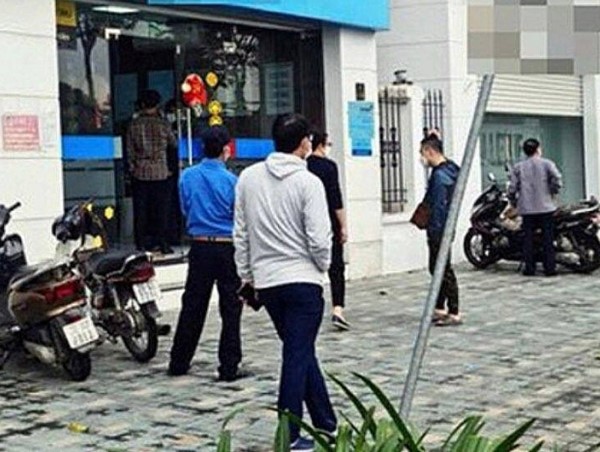 Điều tra vụ cướp ngân hàng tại quận Bắc Từ Liêm