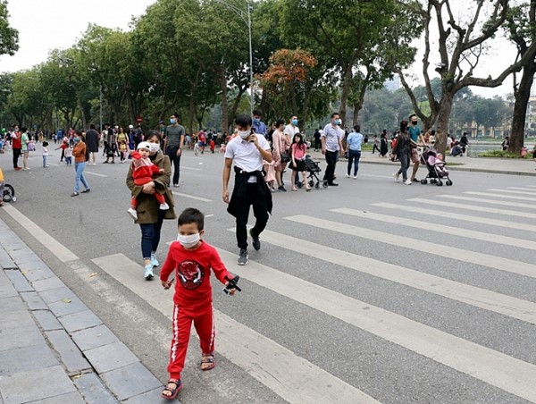 Hà Nội: Tổ chức lại hoạt động các không gian đi bộ tại quận Hoàn Kiếm từ ngày 18/3