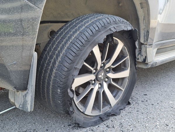 Cục CSGT khuyến cáo về biện pháp xử lý nổ lốp xe trên cao tốc 