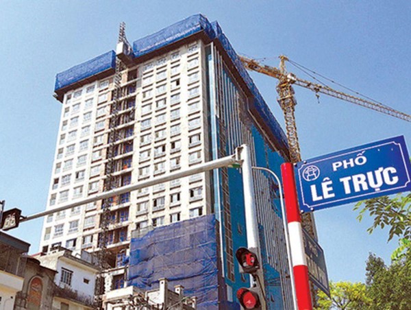 Tăng cường giám sát xây dựng công trình thấp tầng tại số 8B Lê Trực