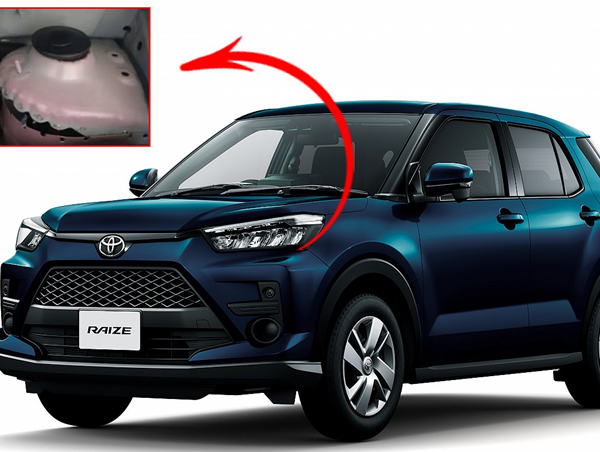 Gần 200 xe Toyota Raize bị triệu hồi vì lỗi ụ lắp giảm xóc trước