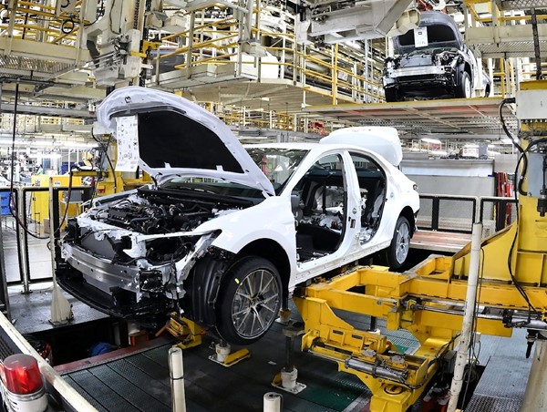 Toyota cắt giảm sản lượng trong tháng 6/2022