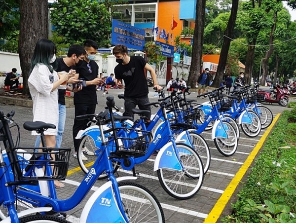 Thay đổi thói quen đi lại của người dân bằng xe đạp công cộng