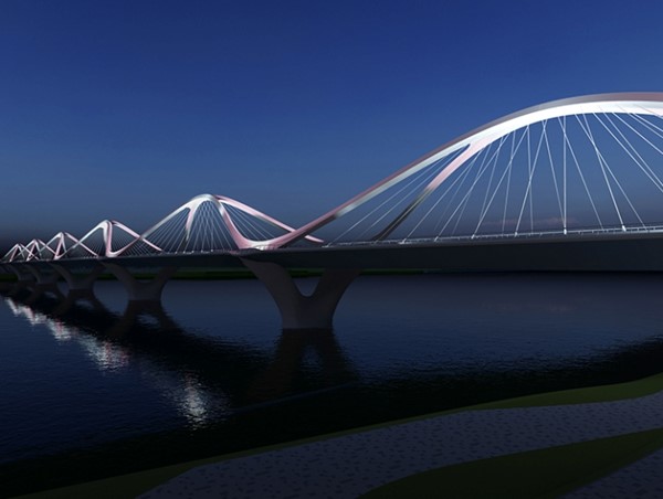 Hà Nội chốt phương án kiến trúc cầu Trần Hưng Đạo