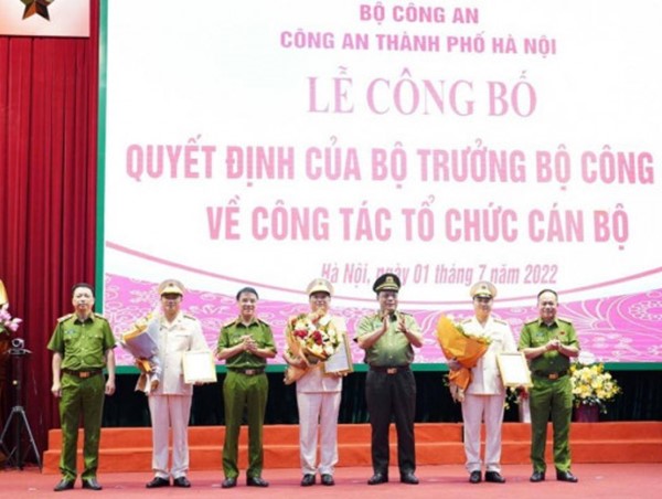 Trưởng phòng CSGT TP Hà Nội giữ chức Phó giám đốc Công an thành phố