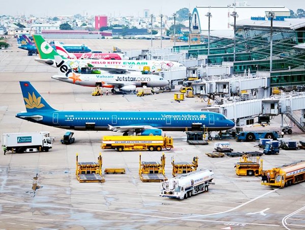 Khung giá nhượng quyền khai thác dịch vụ hàng không