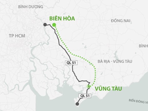 Triển khai Dự án cao tốc Biên Hòa - Vũng Tàu giai đoạn 1