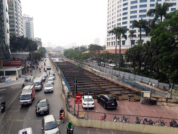 Đường sắt đô thị Nhổn - Ga Hà Nội: Cần mạnh tay với nhà thầu yếu kém