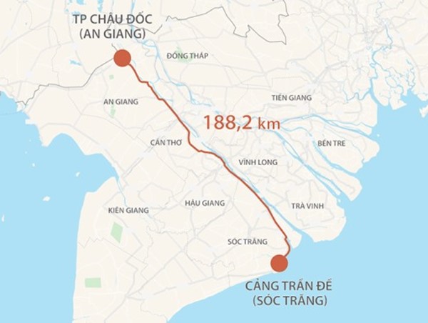 Cần Thơ giao nhiệm vụ chủ đầu tư cao tốc Châu Đốc - Cần Thơ - Sóc Trăng