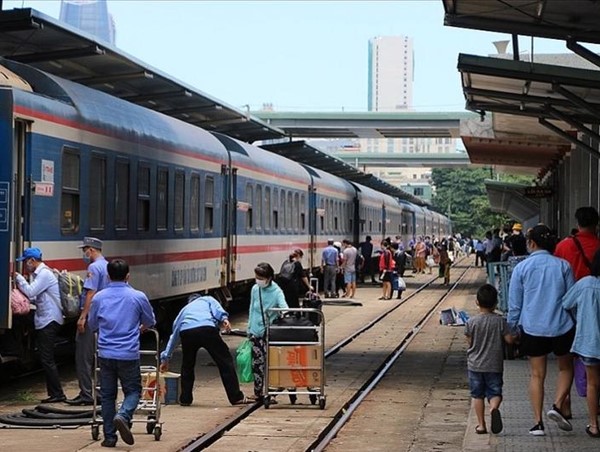 Đường sắt chạy thêm nhiều tàu vào dịp lễ 2/9