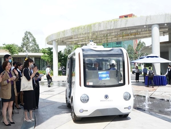 Bình Dương thử nghiệm xe không người lái trên tuyến đường công cộng