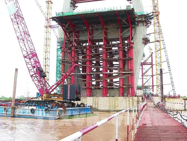 Chấn chỉnh các nhà thầu thi công tại dự án cầu Mỹ Thuận 2