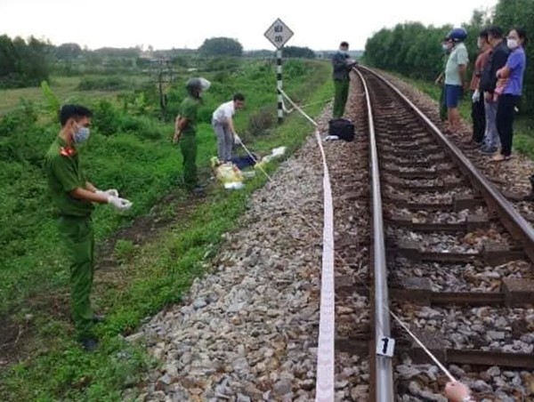 Tìm thân nhân người đàn ông bị tàu hỏa cán tử vong ở Quảng Trị