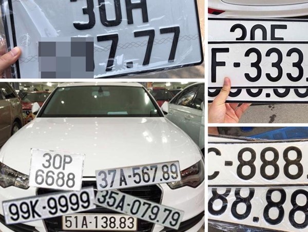 Thí điểm đấu giá đối với biển số xe ô tô trong kho biển số chưa được đăng ký