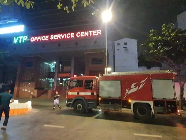 Công an thông tin về vụ cháy tòa nhà Vạn Thịnh Phát