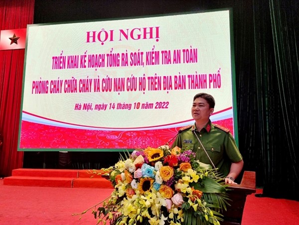 Hà Nội triển khai đợt cao điểm 60 ngày tổng rà soát, kiểm tra an toàn PCCC