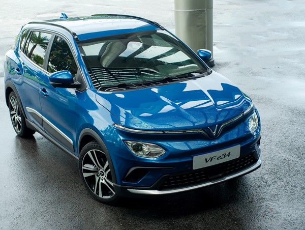 730 xe VF e34 bị triệu hồi vì lỗi hệ thống túi khí