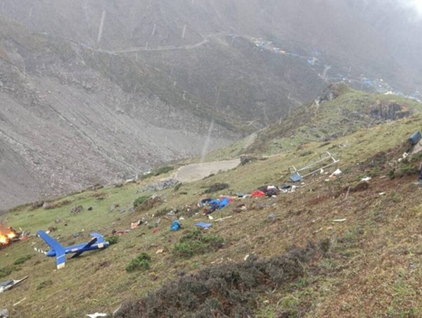 Rơi trực thăng ở Ấn Độ, 6 người thiệt mạng