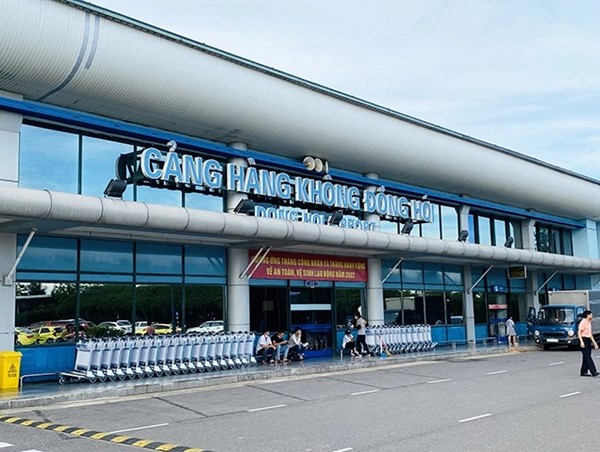 Sân bay Đồng Hới khai thác trở lại