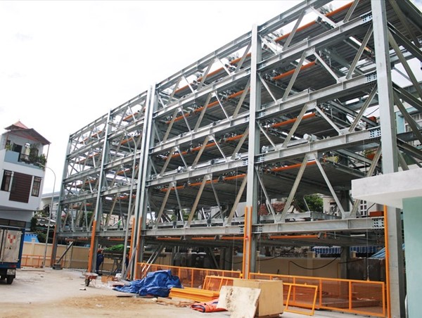 TP Hồ Chí Minh thí điểm làm 3 bãi đỗ xe cao tầng lắp ghép