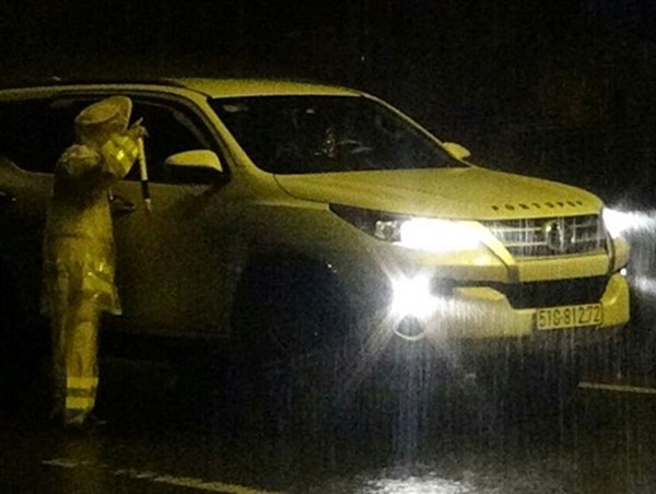 Lực lượng công an chủ động ứng phó với áp thấp nhiệt đới