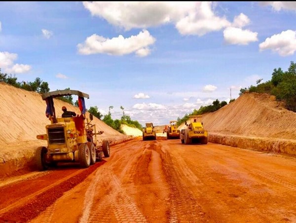 Điều chỉnh thiết kế kỹ thuật trụ T2 cầu vượt nút giao Nghi Sơn - Bãi Trành