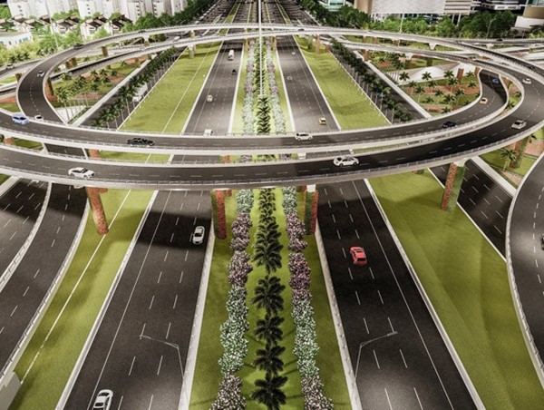 Phê duyệt Dự án đầu tư xây dựng nút giao khác mức giữa đường Vành đai 3,5 với Đại lộ Thăng Long 