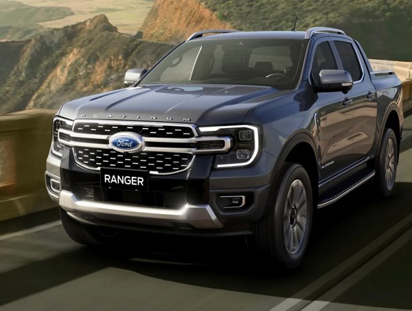 Ford Ranger Platinum 2023 lộ diện