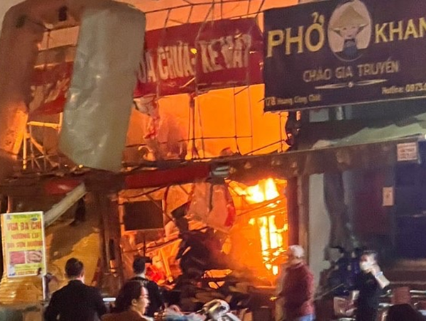 Xác định nguyên nhân ban đầu vụ cháy ở quận Bắc Từ Liêm