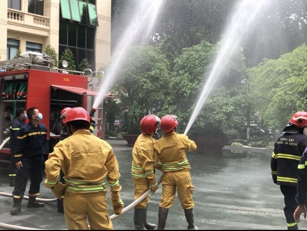 Hà Nội tổ chức phương án chữa cháy, cứu nạn, cứu hộ huy động nhiều lực lượng, phương tiện tham gia 