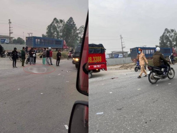 Tai nạn giao thông mới nhất hôm nay (4/1/2023): Xe tải nghi chạy sai làn, tông chết người đi xe máy